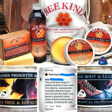 Load image into Gallery viewer, Bee Kind Natural Beeswax Polish for Couch & Leather Upholstery