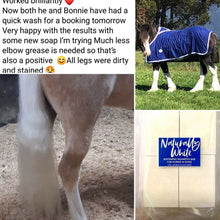 Load image into Gallery viewer, Naturally White™ whitening Soap Wash For Horses & Hounds '300g Touch up Tin'  -NEW LOOK TIN