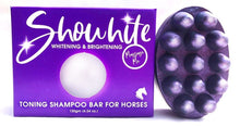 Load image into Gallery viewer, 🤩🦄 SHOWHITE SHAMPOO Whitening Toning Bar for HORSES Bee Kind (Massaging) BEST SELLER
