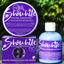 Load image into Gallery viewer, SHOWHITE- Toning Crème Conditioner for Horses & Hounds 300ml
