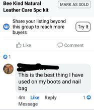 Load image into Gallery viewer, BEE KIND LEATHER OIL - 250 MLS