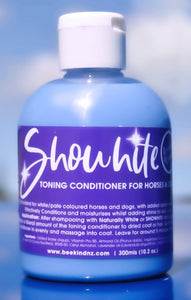 SHOWHITE- Toning Crème Conditioner for Horses & Hounds 300ml