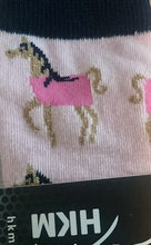 Load image into Gallery viewer, Riding socks -Gelato Pink Ponies
