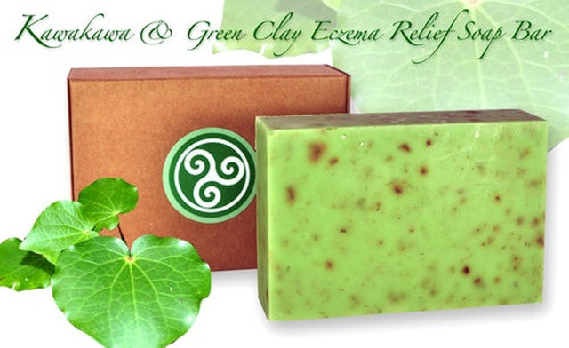Kawakawa, Colloidal Oatmeal & Green Clay Eczema Relief Soap Bar