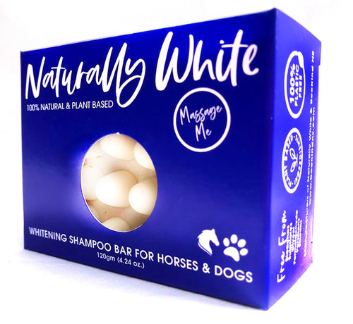 Naturally White whitening soap horses dogs