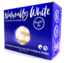 Load image into Gallery viewer, https://www.stellaequine.com/collections/grooming/products/naturally-white-whitening-shampoo-massage-bar-for-horses-dogs
