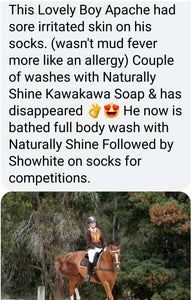 Naturally Shine- Plant-based Massaging Shampoo * Horses & Dogs