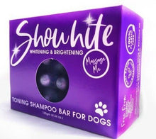 Load image into Gallery viewer, SHOWHITE Shampoo Toning Bar 🐩🐕 FOR DOGS 120g massage bar
