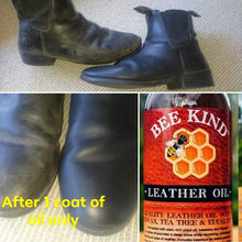 Load image into Gallery viewer, BEE KIND LEATHER OIL - 250 MLS
