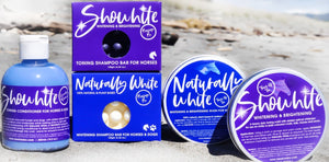 SHOWWHITE - TONING SHAMPOO IN 300G TOUCH UP TIN